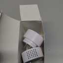 Carbon Monoxide Detectors and Natural Gas Detector, 4-in-1 Carbon Monoxide Detectors Plug in, Gas Leak Detector with Dual Alarms, Temperature & Humidity Sensor for Home, RV, White, 2 Pack