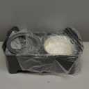 4-in-1 Elevated Slow Feeder Dog Bowls, 4 Height Adjustable Mess Proof Raised Dog Bowl Stand with No Spill Water Bowl, Stainless Steel Doggy Food Dish & Slow Feeder for Large Medium Small Pets (Grey)