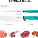 YOUSUNLONG Chef Knife - 10 Inch - Premium High-carbon molybdenum steel blade - Butchery Meat processing knife - Meat Cleaver Kitchen Knives - Ergonomic & non-slip handle