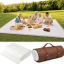 Chicplaid 100x 90 Extra Large Outdoor Picnic Blankets 2 In1