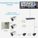 Mini Gigabit Fiber Media Converter RJ45,10/100/1000Base-Tx to 100/1000Base-Fx Dual SC Fiber Single-Mode, Built-in Fiber Module Up to 20km