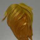Wiggy Mermaid Zenitsu Cosplay Wig for DS Costume Short Orange Ombre Anime Wigs for Adults with Cap for Halloween Party