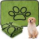 PatiencET Washable Pee Pads for Dogs, 24"x 36" Super Absorbent Reusable Puppy Pads for Pet Training, Housebreaking and Incontinence, 2 Pack Puppy Potty Pads with Leakproof Non-Slip Bottom