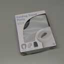 Jool Baby Folding Travel Potty Training Seat for Toddlers, Fits Round & Oval Toilets, Non-Slip Suction Cups, Includes Free Travel Bag (Gray)