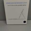 Harvopu Compatible for iPad 11th 10th Generation Case with Keyboard, Folio Cover with Pencil Holder, Multi-Touch Trackpad, 7 Color Backlit, Detachable Keyboard for iPad (A16) 11th/10th Gen (Navy Blue)