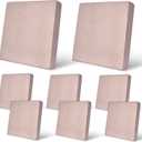 pickyNproud 8Pcs Patio Cushion Covers Stretch Outdoor Couch Cushions Slipcovers Replacement Washable Furniture Protector with Elastic Bottom Sofa Chair Seat Cover, Warm Taupe Khaki
