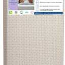 Sealy Baby Firm Rest Antibacterial Breathable Crib Mattress, Made in USA, GREENGUARD Gold Certified, 204 Steel Coils, 2 Stage, Toddler Bed Fit, Waterproof, Non Toxic, Safety & Quality Tested, 52x28"