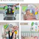 Taf Toys Tropical Arch Adjustable Infant Car Seat & Stroller Toy for Infant & Toddlers, Stroller Arch, Baby Crib Toys Clips on Prams/Car Seats/Bouncers Encourages Motor Skills & Sound Exploration
