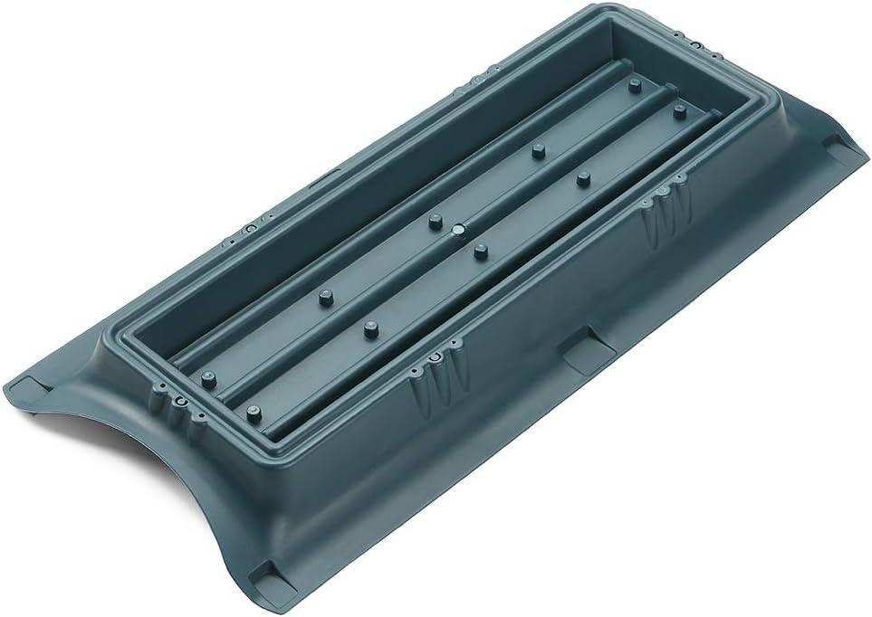 FloraCraft Plastic Floral Casket Saddle 2.5 Inch x 10.75 Inch x 24 Inch Green