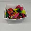 20 Pack Ribbon Dancing Wands Party Favors for Kids, Rainbow Birthday Decorations, Princess Party Supplies, Girls Party Games, Gymnastics Goody Bag Stuffers (Rainbow)