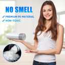 80 Counts 4 Gallon Small Drawstring Trash Bags, Small Garbage Bags Code a fit 10-15 Liter, 3.5-4 Gal Mini Trash Bag, White Trash Bin Liners for Home Office Kitchen Bathroom Bedroom