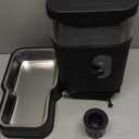 Gardner Pet 2.2 Gallon Automatic Dog Water Bowl Dispenser 8.5L Gravity Water Feeder with Stainless Steel Bowl & Maifan Stone Filter, BPA-Free for for Cats and Dogs (Black, 2.2 Gallon)