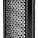 Lasko Oscillating Ceramic Tower Space Heater for Home with Overheat Protection, Adjustable Thermostat, and 2 Speeds, 15.7 Inches, Black, 1500W, CT16450