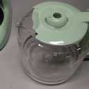 MUELLER HOME 12-Cup Drip Green Coffee Maker, Borosilicate Carafe, Auto-Off, Reusable Filter, Anti-Drip, Keep-Warm Function, Clear Water Level Window, Green Kitchen Accessories & Dcor