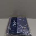 MR&HM Satin Bed Sheets, Twin XL Size Sheets Set, 3 Pcs Silky Bedding Set with 15 Inches Deep Pocket for Mattress (Twin XL, Navy Blue)