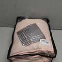 Pink Weighted Blanket for Adults 12lbs, 48"x72", Twin Full Size Cooling Heavy Throw Blanket for 110-130lbs, Microfiber Soft Thick Big Blankets Weighted Comforter Gift for Sleeping