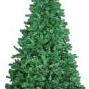 Artificial Christmas Tree, 7.5ft Premium Unlit Hinged Design, 1250 PVC Dense Branches Realistic Holiday Decor, Easy Assembly, Foldable Metal Stand