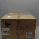 Industrial Round Chandelier Rustic Ceiling Light Fixture 3-Light Farmhouse Pendant Light with Seeded Glass Shade for Dining Room Hallway Entryway Kitchen Bedroom, Gold (3-Light, 60.2 in)