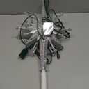 2025 Upgraded Christmas Tree Topper Projector Light with Rotating Bright LED & Wide Coverage, Universal Fit for Any Height Tree, Easy Install, Stable Base, Holiday & Party Decorations (Frosted Silver)