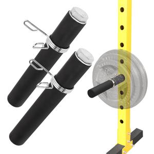 Weight Plate Holder Power Rack1Pair Olympic Plate Storage for Squat Rack Attachment- 2inch Plates Holder for Power Cage Rack