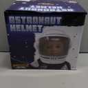 Spooktacular Creations Astronaut Helmet for Kids with Movable Visor Pretend Role Play Accessory Toy Set Halloween Costumes (White)