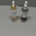 Black and White Rice Exfoliation Essence, Rice Peel Shot, 2 PCS White & Black Rice Facial Serum, Deep Cleansing to Remove Dead Skin Cells, Minimize pores suitable for All Skin Types