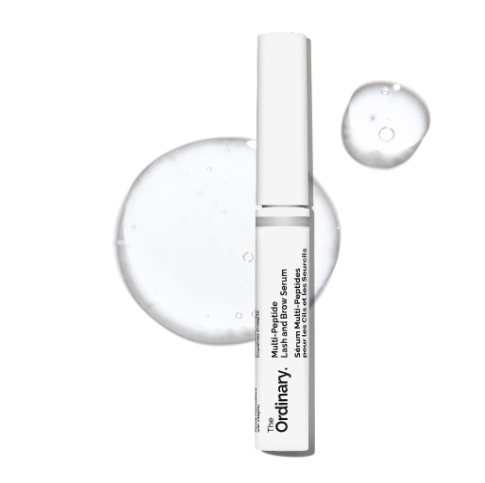 The Ordinary MultiPeptide Lash and Brow Serum, PeptidePowered Formula for Thicker, Fuller Looking Lashes & Brows, 0.16 Fl Oz