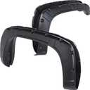 ALMULOO 78.0" / 96.0" Truck Bed Fender Flares Compatible with 1999-2007 Chevrolet Silverado 1999-2006 GMC Sierra 1500/2500/3500HD 4PCS Fender Trim Black Textured Plastic(PP)