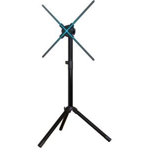 3Dhologramfan Stand with Multi-Function Base3D holographic fan Tripod Stand, holographic Fan Foldable Stand,Fits 15.5-39.4 inch Holographic Projector(3D holographic fan not included)
