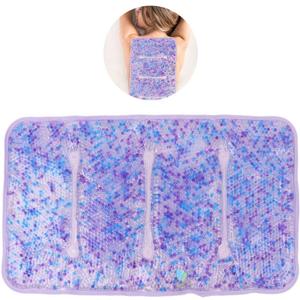 Hot and Cold Large Gel Bead Pack by FOMI Care | 20 x 12 | Ice Therapy for Back, Shoulder, Knee, Thigh Pain Relief | Premium Reusable, Oversized Wrap and Compress | Freezable, Microwaveable