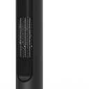 25" Tower Heater And Fan Combo for Indoor Use, 1500W Electric Space Heaters, 6 Safety Protections, 1s Instant Heating, Quite 70 Oscillating Heater For Office Garage Bedroom, Onyx