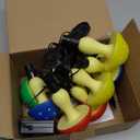 Upgraded Outdoor Solar Garden Lights, 8 Pack 50 LED Mushroom Outdoor 8 Modes 23ft Waterproof Solar Powered Landscape Cute Fairy String Light for Yard Patio Outside Decor（Multicolor）