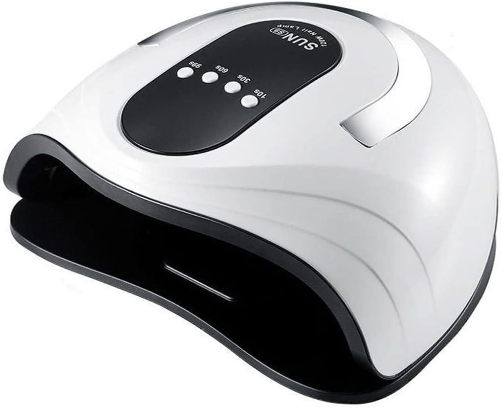 LED Nail Lamp, Professional Nail Dryer for Gel Nail Polish Curing Lamp with 4 Timer Setting, Nail Art Tools Accessories for Salon and Home, QIYUDS11