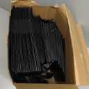 Lincia 60 Pcs Black Paper Bags with Handles, Assorted Sizes Large 11", Medium 8", Small 7" Black Gift Bags Bulk for Retail, Party, Birthday, Gift, Shopping, Business, Merchandise