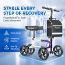 BlessReach Lightweight Knee Scooter for Adults for Foot Injuries,Knee Pad