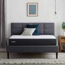 Lucid 8 Inch Memory Foam Mattress - Medium Plush Feel - Infused with Refreshing Bamboo Charcoal and Cooling Gel - Bed in a Box - Temperature Regulating - Pressure Relief - Breathable - Queen Size