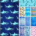 Microfiber Lightweight Thin Beach Towel Compact Oversized Quick Dry Sandproof Clearance Towels Sand Free Swim Camping Pool Travel Essentials Accessories Vacation Women Men Adults Blue Small Shark
(71.00" x 32.00")