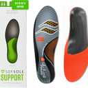 Sof Sole Insoles Unisex FIT Support Full-Length Foam Shoe Insert (Women's 11-12/Men's 9-10)