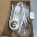 Portable Travel Steamer, 1200W Handheld Fabric Steamer for Clothes, 4 Modes with LCD Display, Powerful Wrinkle Remover for Home & Travel, 150ml Water Tank, 10S Fast Heat-Up, 180 Swivel Handle (White)