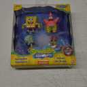 Spongebob Squarepants 2.5" 4-Pack Die-Cast Figures, Toys for Kids and Adults