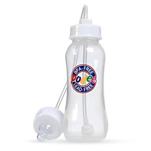 Hands-Free Baby Bottle - Anti-Colic Baby Bottle System 9 oz (1 Pack - Podee Classic) + Replacement Tubing Kit