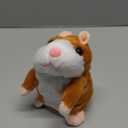 BestLand Plush Interactive Toys PRO Talking Hamster Repeats What You Say Electronic Pet Chatimals Mouse Buddy for Boy and Girl, 5.7 x 3 inches