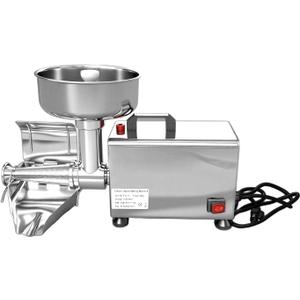 450W Stainless Steel Electric Jam Maker, Commercial Tomato Milling Machine Food Strainer Sauce Squeezer for Soft Fruits Home Kitchen Restaurant