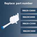 98620C6000 Windshield Washer Reservoir Tank for Sorento 2016-2020