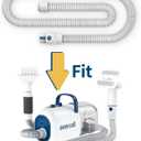 oneisall Suction Hose for BM1 Dog Grooming Vacuum Blow Dryer and Clippers