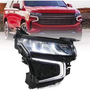 Huray Headlight Assembly Fit for Chevy Tahoe/Suburban 2021 2022 2023 RH