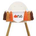RSOLIET Little Pumpkin Truck High Chair Banner - 1st Birthday Party Decorations, Fall 1st Birthday Tassel Banner, Thanksgiving Decorations, Orange Party (Pumpkin) : Toys & Games