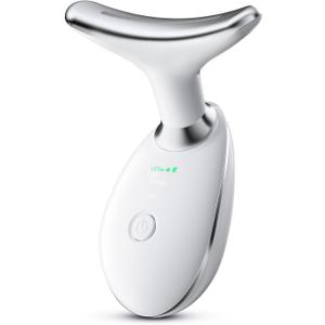 Jinstyles Neck and Face Skin Care Tool, Improve, Firm, Tightening and Smooth, White