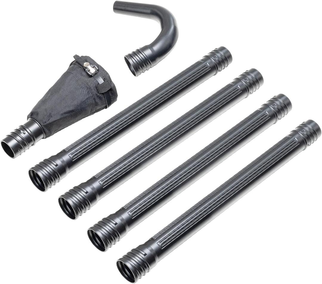 Greenworks Gutter Cleaning Kit - Up to 11 ft reach - Compatible with Greenworks 40V, 60V & 80V Blowers with 450+ CFM up to 5-inch diameter
