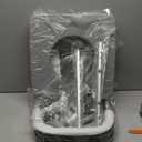 Loyoda Toilet Seat Risers for Seniors, Raised Toilet Seat with Padded Handles & Seat, 400 LBS Raised Toilet Seat with Adjustable Height & Width for Pregnant, Disabled, Handicapped,(Gray)